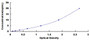 Typical Standard Curve for MYH6 ELISA (Sandwich)