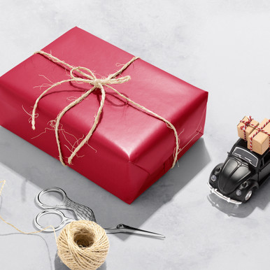 Image of Red Gift Wrap