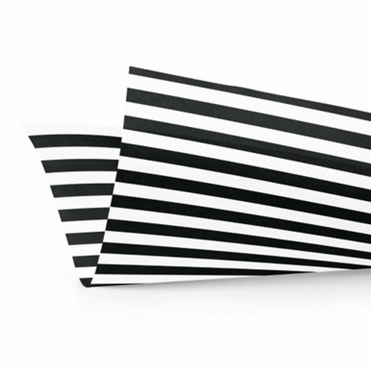Image of Black & White Stripe Tissue Paper Image of Black & White Stripe Tissue Paper