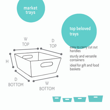 Image of Red Market Trays