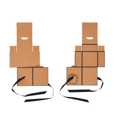 Image of Kraft Flip Top Gift Boxes