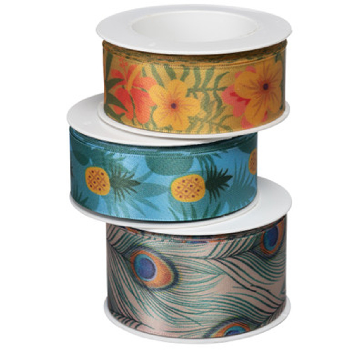 Image of Printed Satin Ribbon