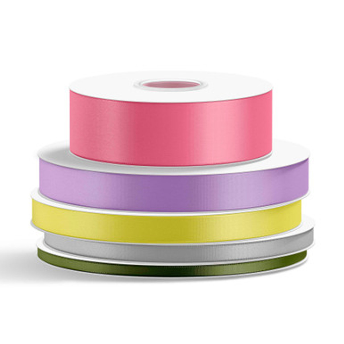 Image of Fashion Single Face Satin Ribbon