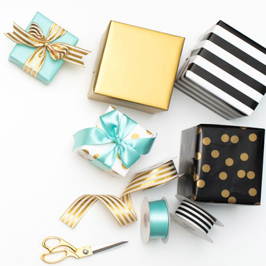 Image of Gold Gift Wrap