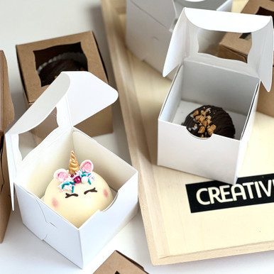 Image of White Hot Chocolate Bomb Boxes
