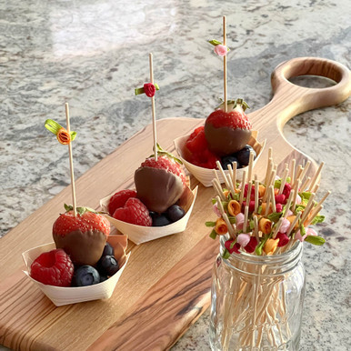 4.7in. Flower Skewer