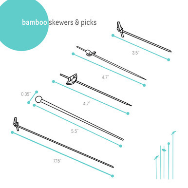 Image of Bamboo Skewers & Picks