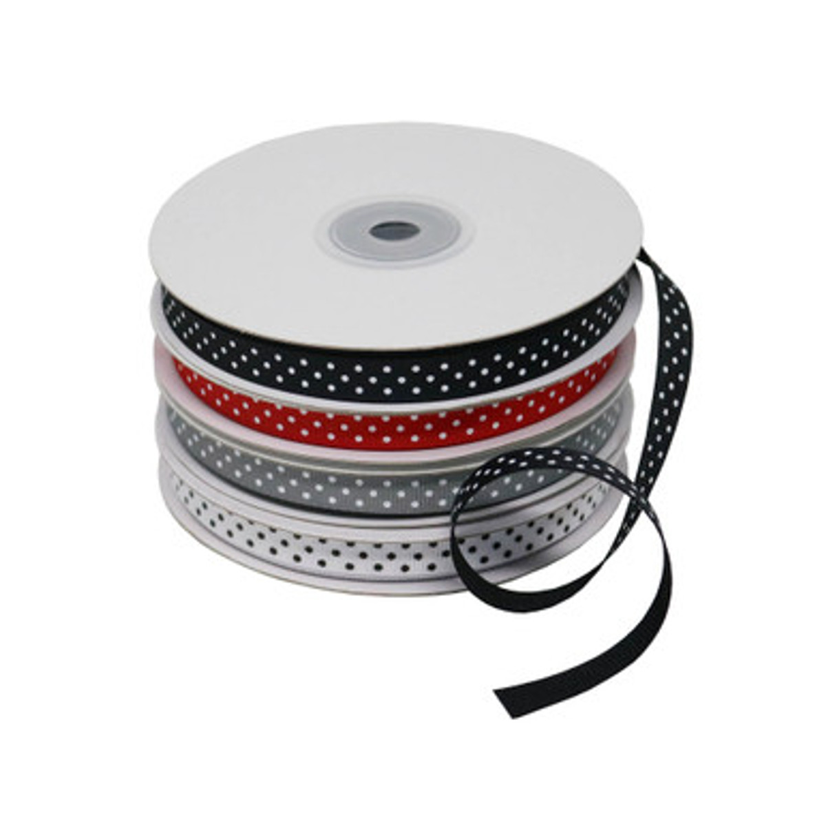 Image of Polka Dot Grosgrain Ribbon