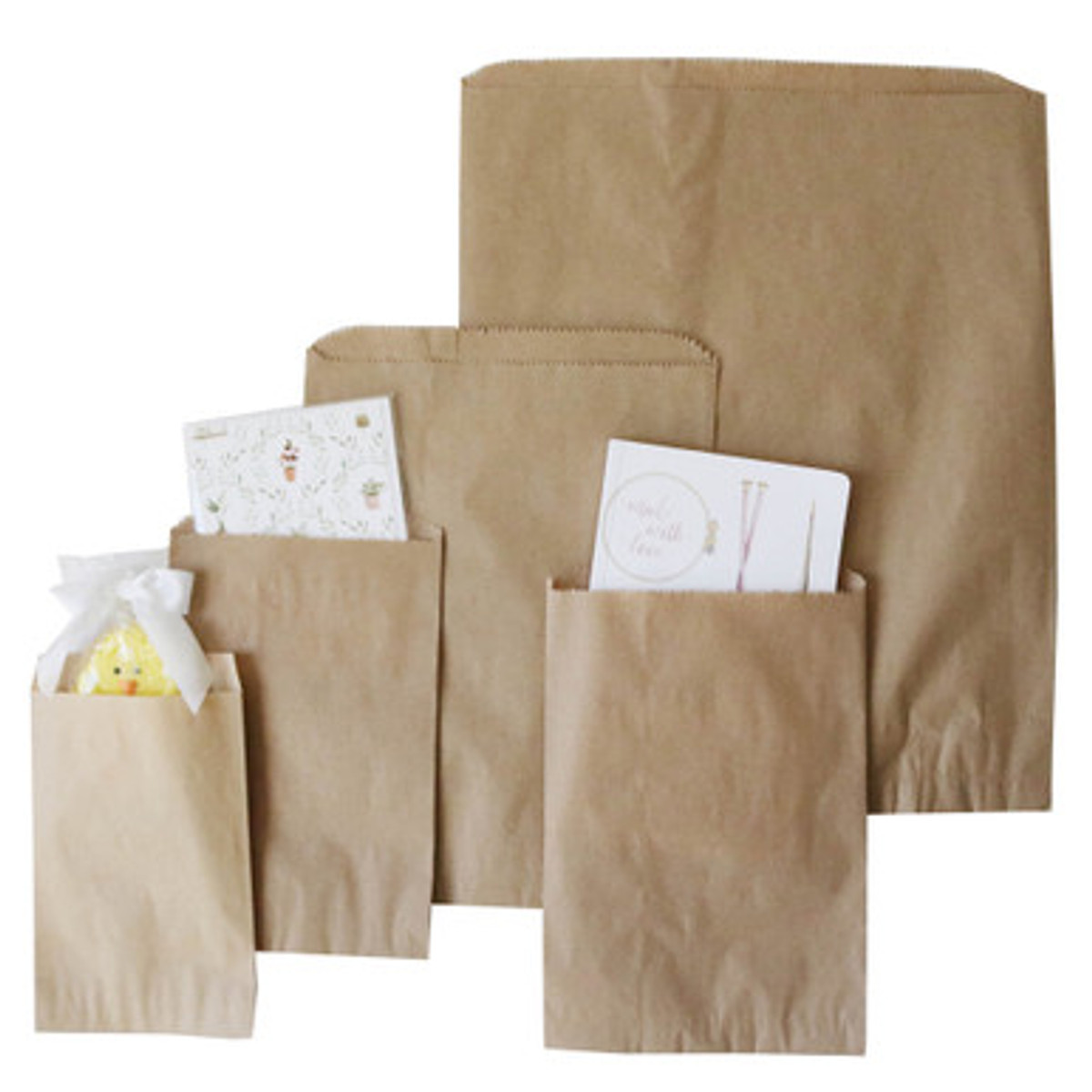 Image of Kraft Paper Notions Bags