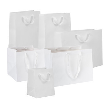 Image of White Manhattan Gift Bags