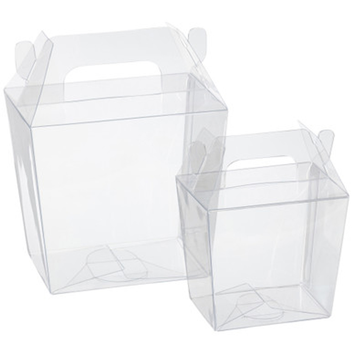 Image of Clear Food Boxes