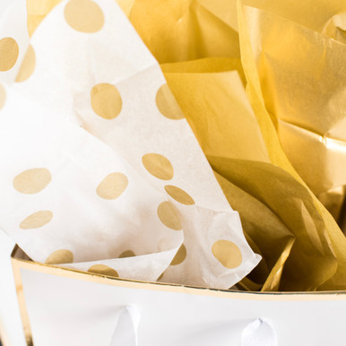 Image of Metallic Gold Tissue Paper