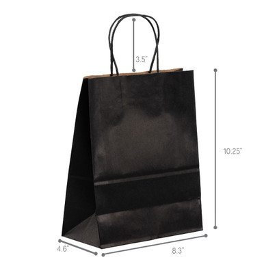 Black - 8.3 x 4.3 x 10.6in.