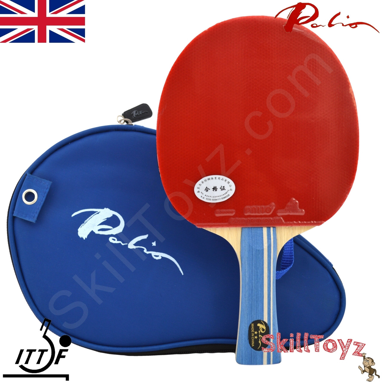 Palio expert 3.0 table tennis bat Clearance