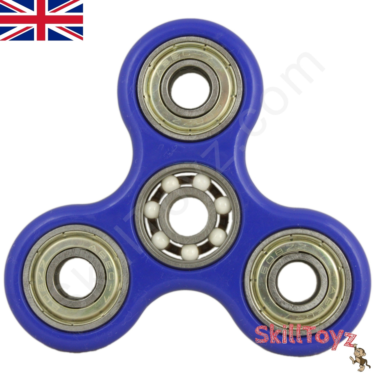 Buy Finger Spinners blue with 608 Ceramic Bearing at SkillToyz.com