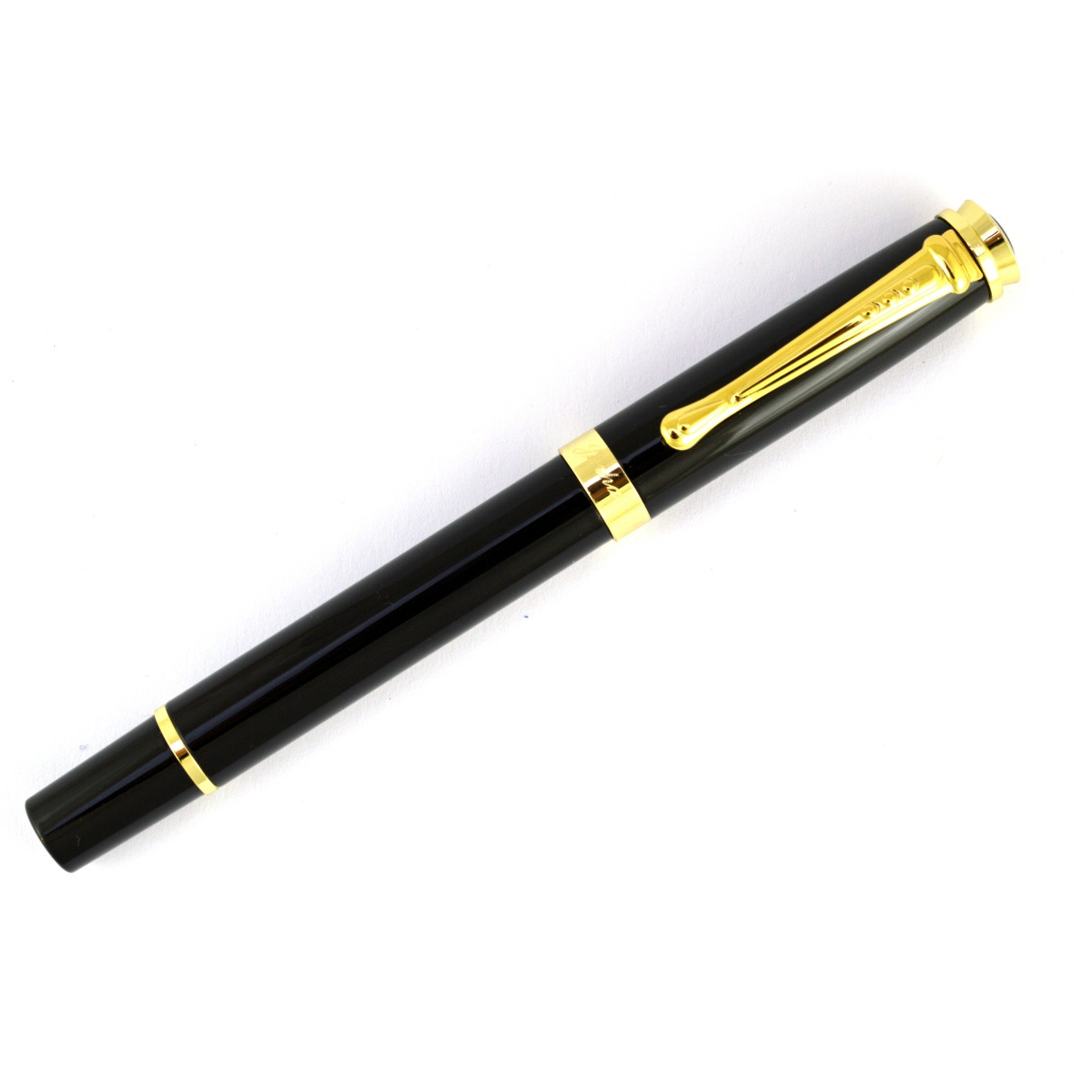 Jinhao X750 Füllfederhalter Mit 0,5 Mm Feder & 10 Schwarzen Patronen – Mittelfeine Spitze, Elegantes Design
