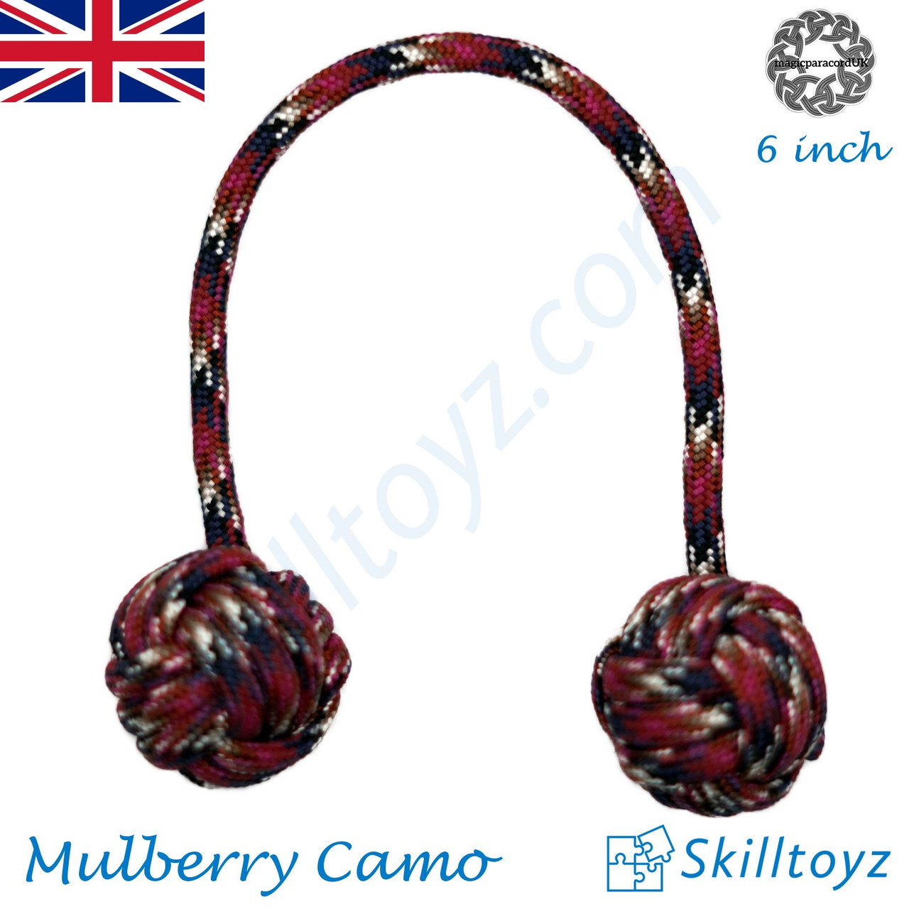 Monkey Fist Begleri 6 Inch Mulberry Camo Edition - SkillToyz