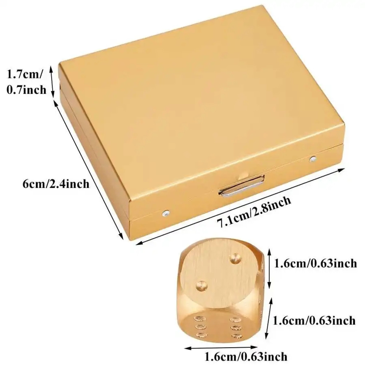 Kit 10 Dados D6 HDdais 16mm - Bolsa De Couro Para RPG E Board Games