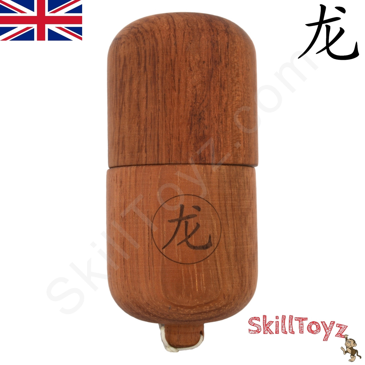 Dragon Kendama Pill Premium Cherry Hardwood