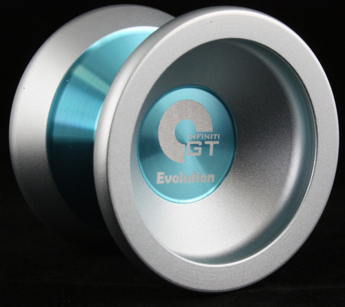 God-Tricks Evolution Yo-Yo Silver and Blue