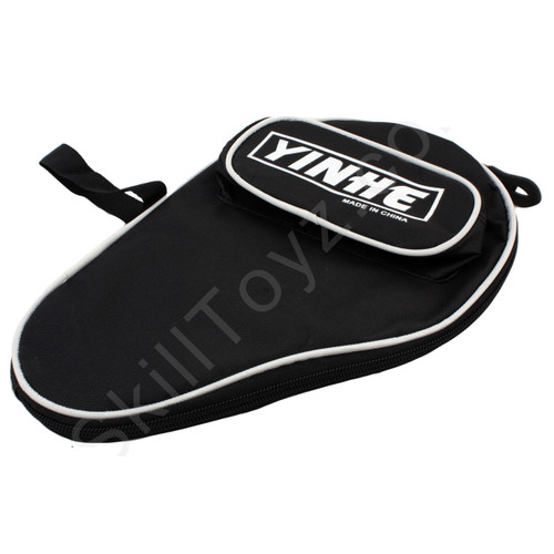 Yinhe Table Tennis Padded Soft Zipped Bat Case - Black