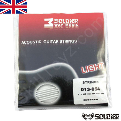 Soldier Medium Gauge Acoustic Guitar String Set