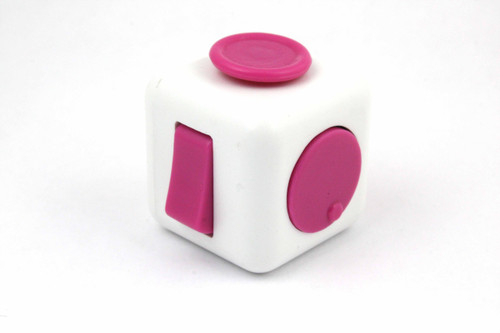 pink fidget cube