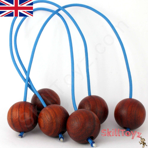 Every Padauk wood begleri bead is unique with a beautiful grain and finish. Colour and appearance varies - naturally!