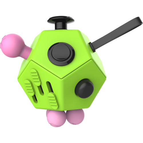 Fidget Cube 12 Sided Desk Toy Green for sale at skilltoyz.com