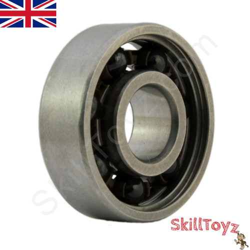 Oblique view of the Size 608 Hybrid Ceramic Si3N4 ball bearing