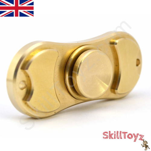 brass finger spinner