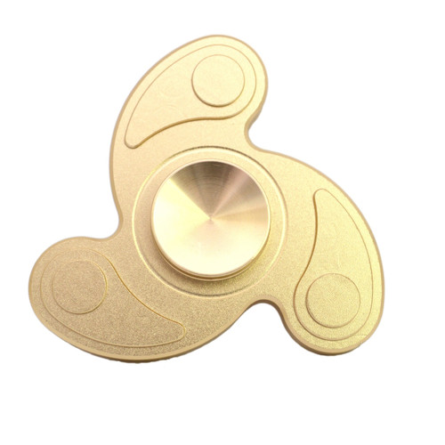 Finger Spinner Cyclone Gold Edition metal spinning fidget toy