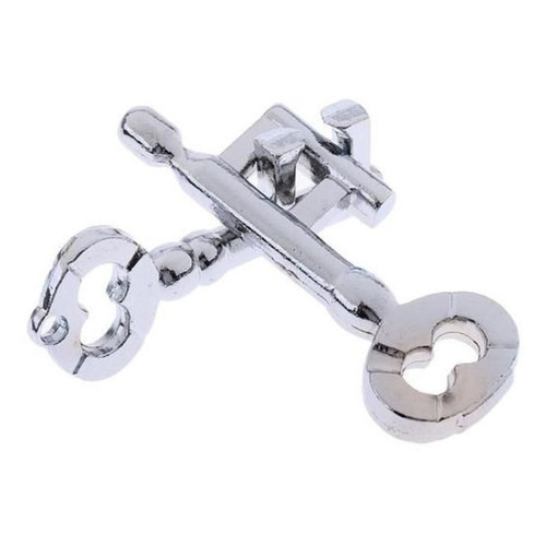 IQ Metal Puzzle Keys Silver #32