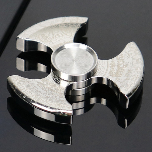 Maya Whirlwind Premium Stainless Steel Finger Spinner Polished