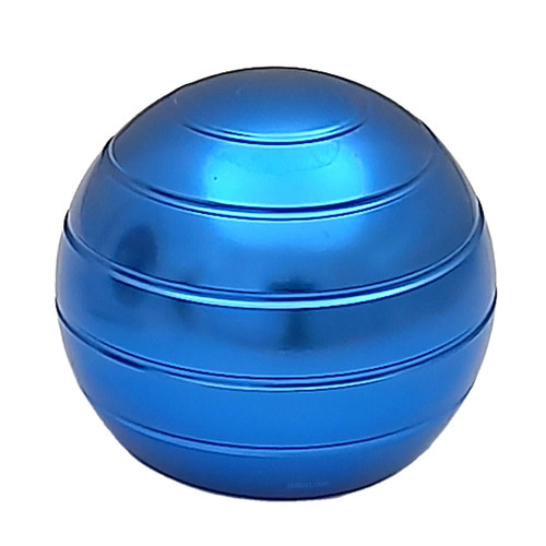 Premium Desk Top Executive Spin Sphere Large Blue