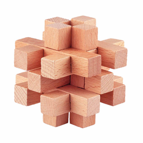 IQ Wooden Puzzle #28 Fourteen Columns