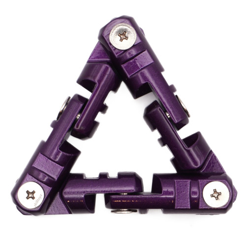 Premium Metal Infinity Fidget Chain Purple