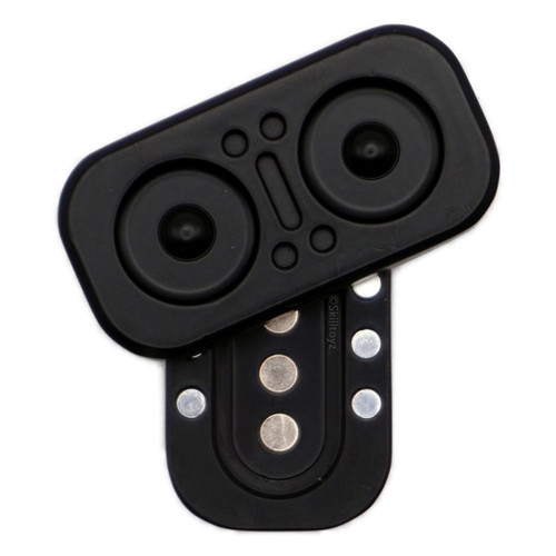 The Owl Magnetic Fidget Slider and Clicker Black #32