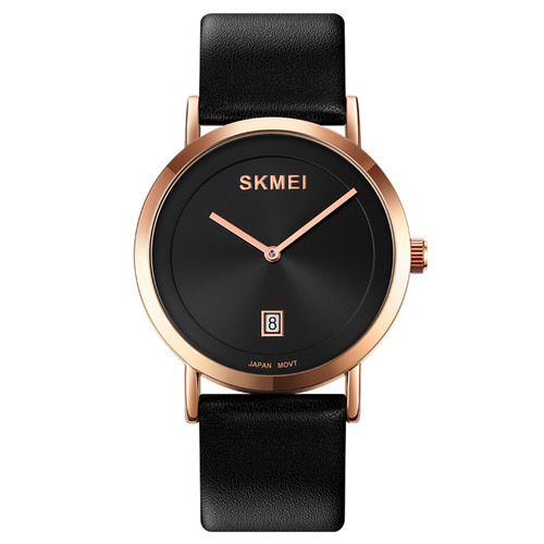 SKMEI 1907 Quartz Analogue Watch Rose Gold