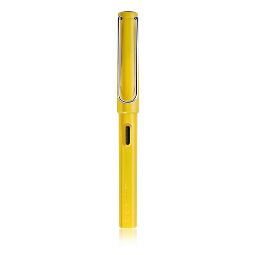 Jinhao 619 Fountain Pen Yellow Gloss F Nib 