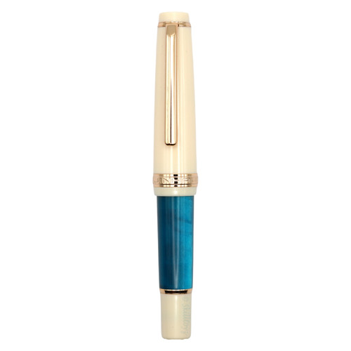 Jinhao 82 Mini Fountain Pen Small Hooded Nib Peacock Blue Acrylic