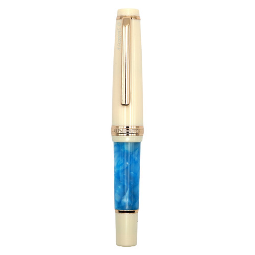 Jinhao 82 Mini Fountain Pen F Nib Haibao Blue Acrylic