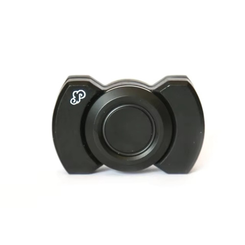 3 in 1 Magnetic Fidget Clicker Spinner Slider Nickel Black