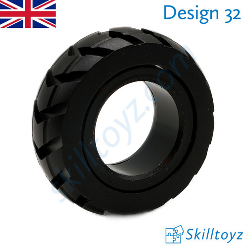 Fidget Ring Magnetic Ratchet Clicker EDC Design 32