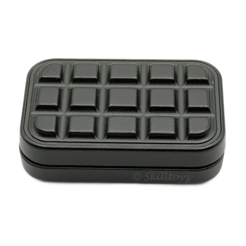 Chocolate Bar Magnetic Infinity Slider Fidget EDC Black Matt