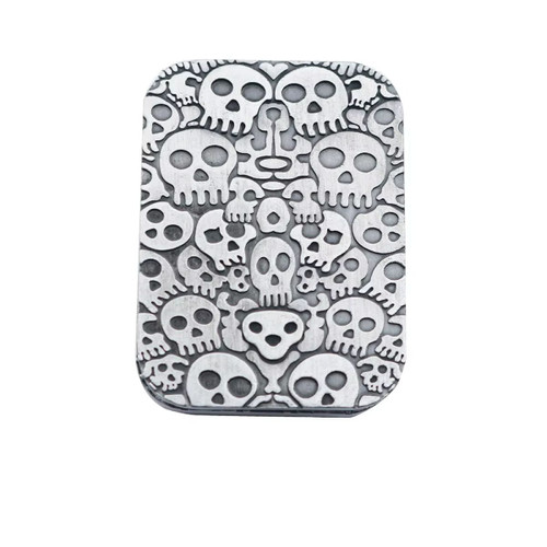 Skulls Magnetic Fidget Hinged Push Slider Clicker 