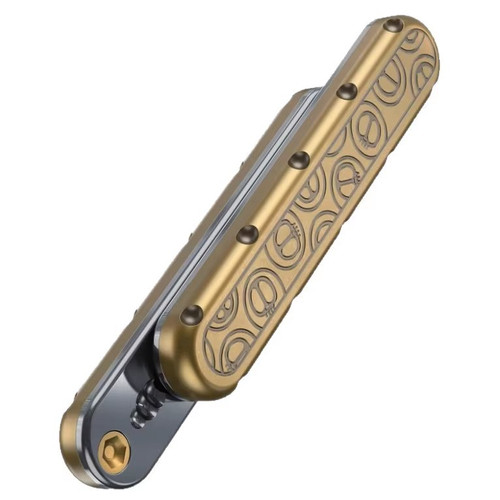 Dough Stick Slider Haptic Adult Fidget Toy Golden Bronze