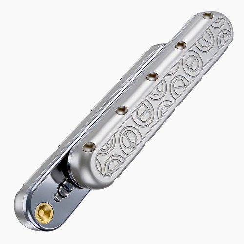 Dough Stick Slider Haptic Adult Fidget Toy Silver