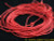 5 Angel Hair yo-yo strings - Red Hot
