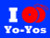 I Yo-Yo T-Shirt Blue Large